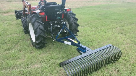 Tractor Landscape Rake Size Selection and Use Tips Guide