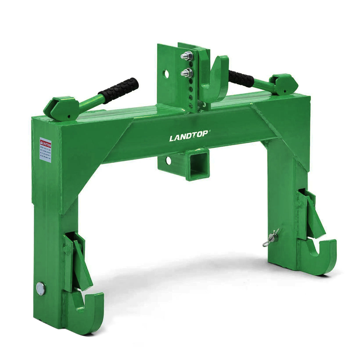 3000lBS 3 Point Quick Hitch with 2" Receiver Hitch & 5 Level Adjustable Bolt Green