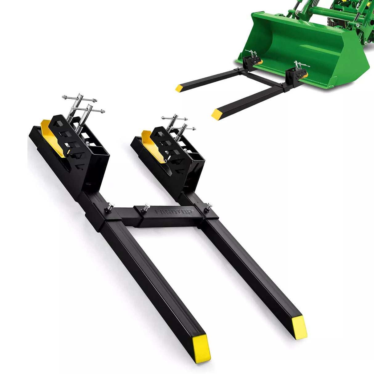 clamp on pallet forks