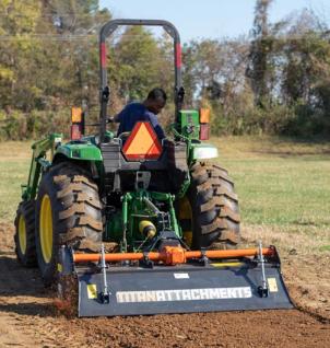 72" rotary cultivator