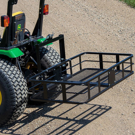 3-Point, 60" Steel Cargo Carrier - 3-Point Attachment for Category 1 Tractors - 500 lbs. Capacity. Farm, Yard, Home, or Shop Use