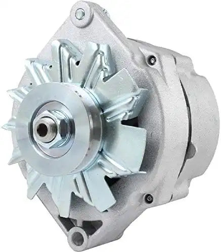 Alternator ADR0243 Compatible With/Replacement For Chevrolet GMC Buick Other GM Vehicles and Allis Chalmers Clark Hyster Other Tractors 1961-80 / 12V 37A External Fan / 7111