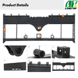 4000lbs Pallet Fork Attachment With 45" Pallet Fork Frame & 48" Pallet Fork Blades