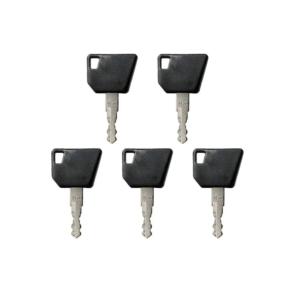 5 PCS Ignition Key 701/45501 for JCB Backhoe Loader 1CX 2CX 2CXL 3C 4C Excavator JS130 JS160 JS200 JZ70