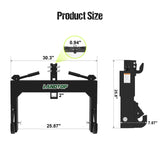 3 Point Quick Hitch Product Size