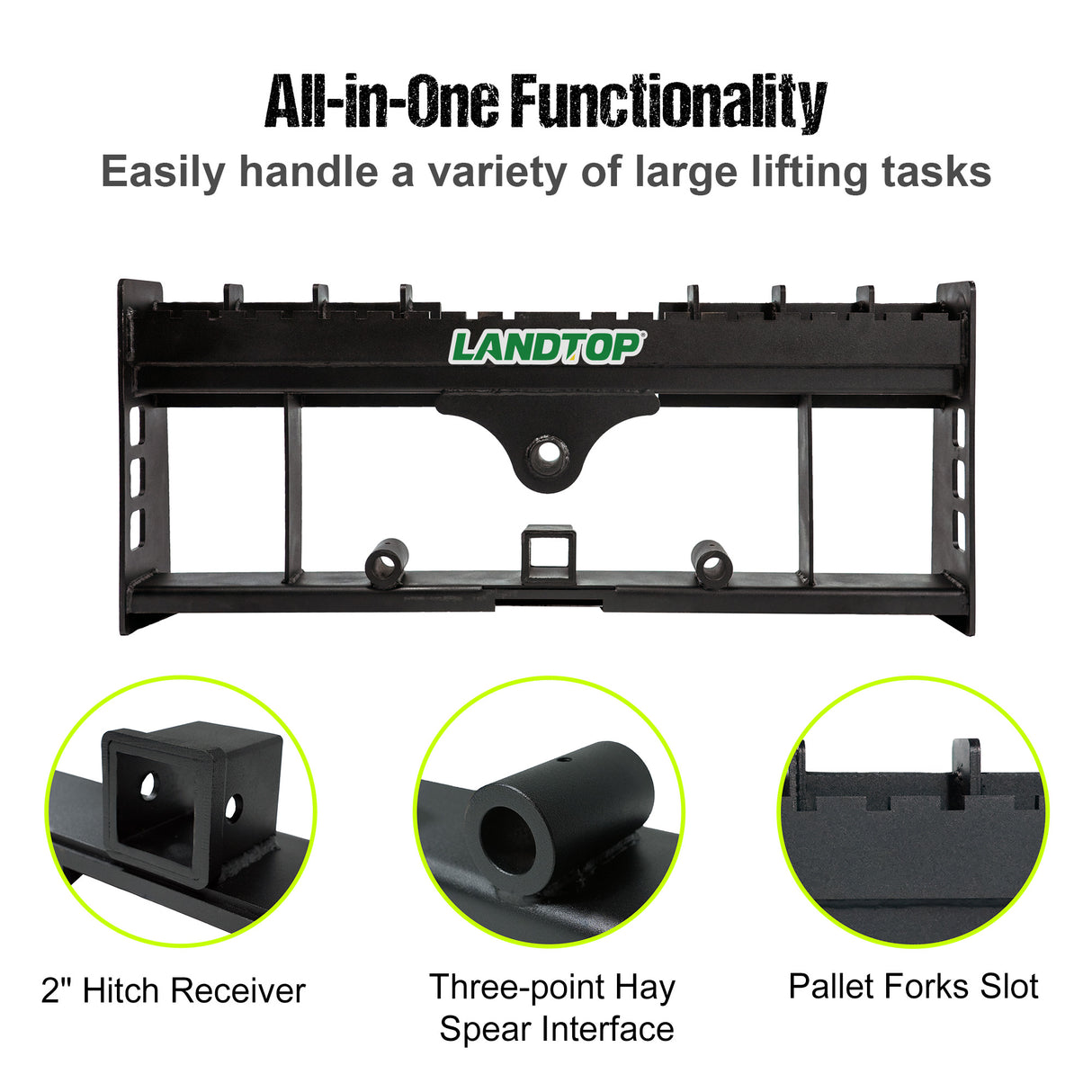 pallet forks frame easily handle large lifting tasks