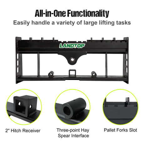 pallet forks frame easily handle large lifting tasks