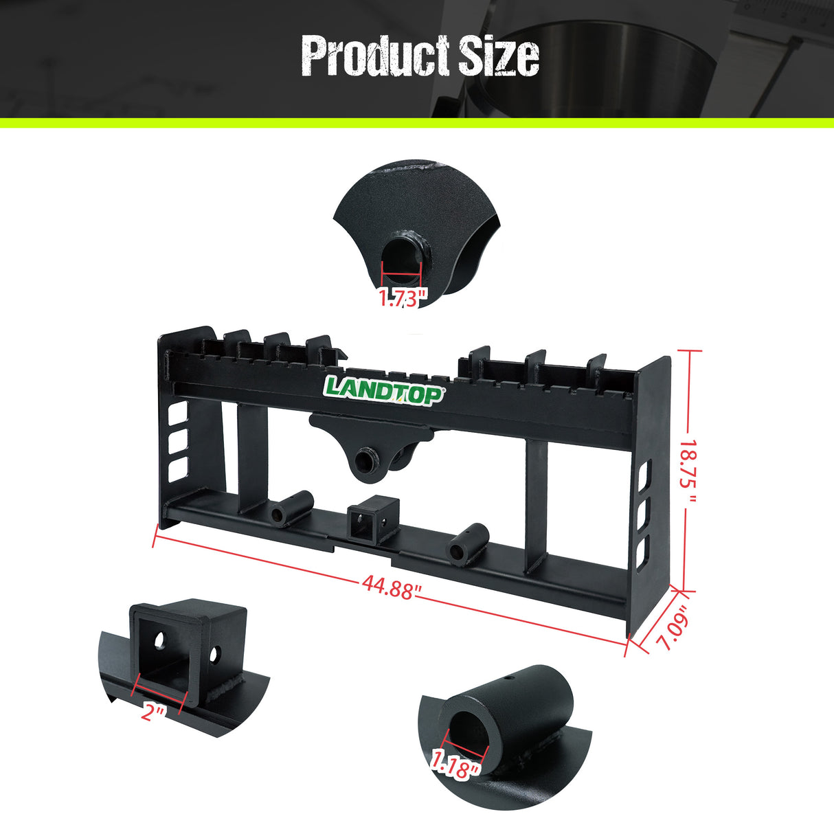 Pallet Forks Frame Size