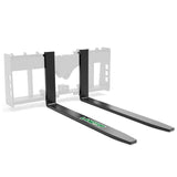 2 Packs 4000lbs 48" Pallet Forks blade for Tractors & Skid steer loader Attachment