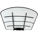 White Tractor Canopy Compatible with All ROPS 48-3/8" X 48-3/8" Equipped Tractors and Mowers with a 2" x 2" or 2" x 3" ROPS (Will Add About 4" to The Height of The Tractor)