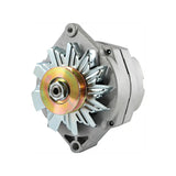 Alternator ADR0173 1-Wire w 1/2 Inch Pulley Compatible With John Deere Case /63 Amp 12 Volt CW Tractor Generator