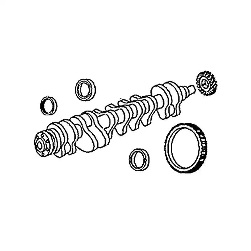 Crankshaft Gear 3929027 3901258 for Cummins 4B 6B 4BT 6BT 4BTA 6BTA 3.9L 5.9L