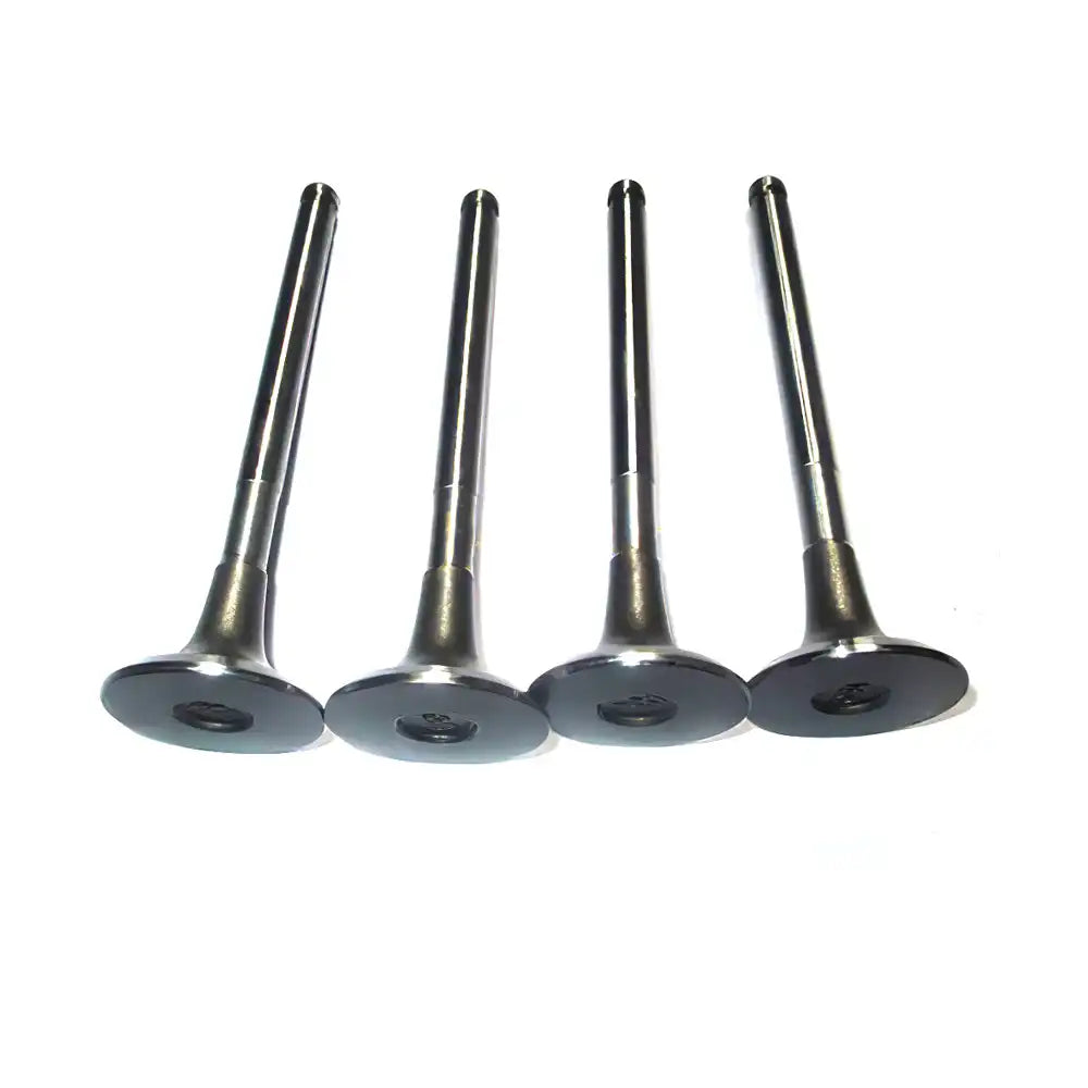 Exhaust Valve 4 Units 1 Set For Komatsu Crawler Tractor D20A-7-M D20P-7A-M Yanmar Engine 4TNE94 Komatsu Engine 4D94E