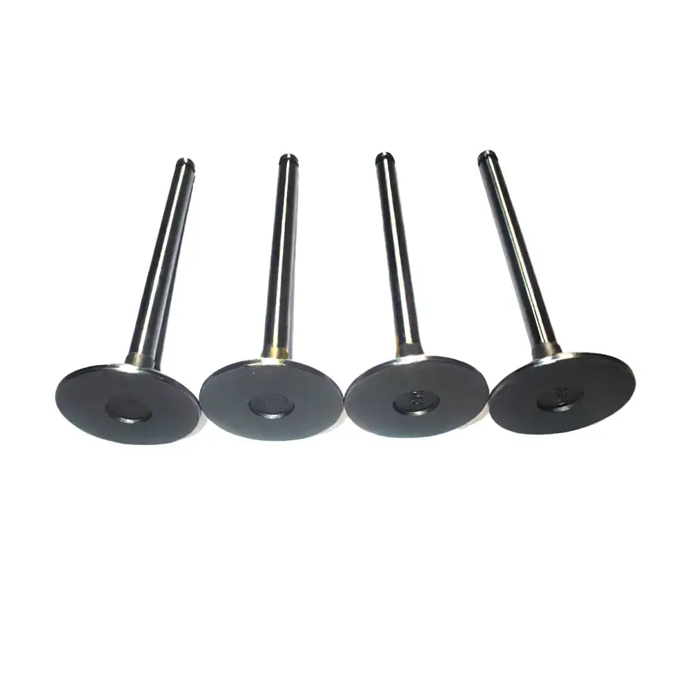 Exhaust Valve 4 Units 1 Set For Komatsu Crawler Tractor D21A-7T-M D21P-7T-M Yanmar Engine 4TNE98 Komatsu Engine 4D98E