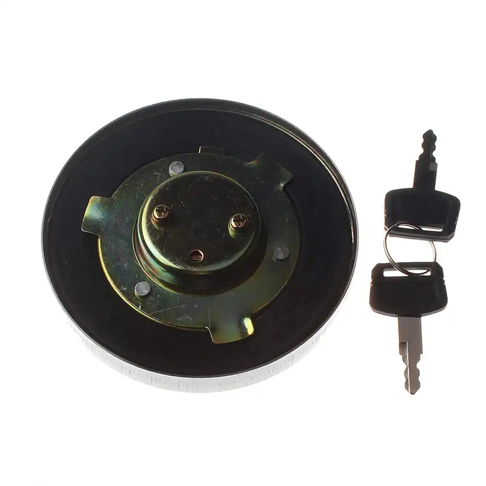 Fuel Tank Cap 4361638 With 2 keys H800 for John Deere 110 120 210 2054 230LC 270LC 75D 75G 800C 85D 85G 200LC 330LC