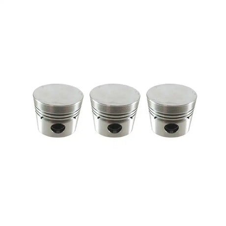 3Pcs Piston 15532-21110 for Kubota Engine D950 Tractor B1750D B2150D