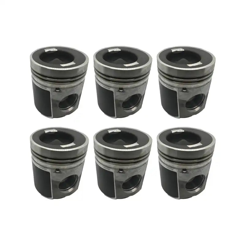 6 pcs Piston 4019886 for Cummins Engine 6CTA ISC QSC 8.3L