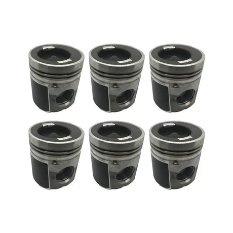 6 pcs Piston 4019886 for Cummins Engine 6CTA ISC QSC 8.3L