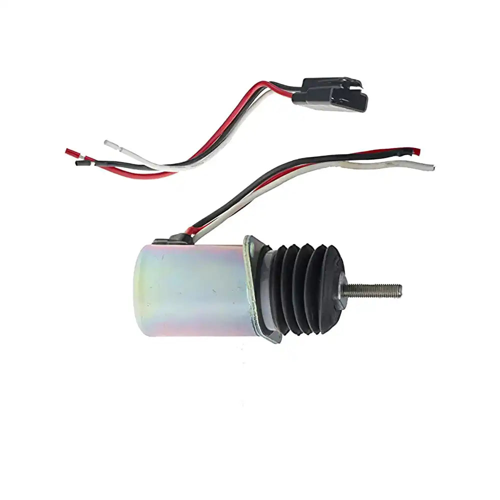 Solenoid AM124383 for Yanmar Engine 3TNE84A John Deere Mower 3215 3235 3215A 3215B 3225B 3235A 3235B